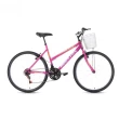 Bicicleta Houston Foxer Maori V-brake Rosa Pink 26 21V